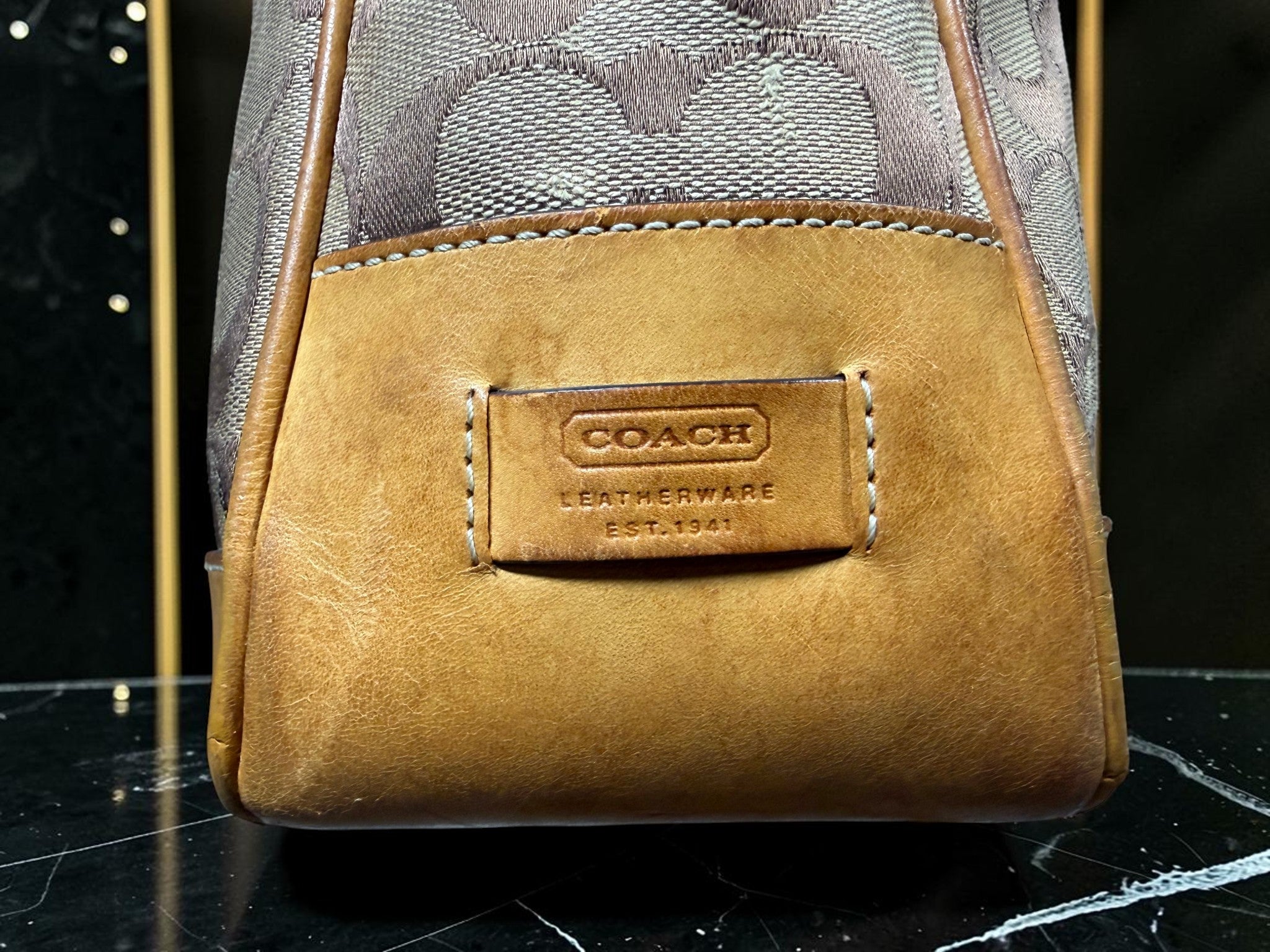 Coach Hamptons Signature Canvas Tote Bag – Style 6092