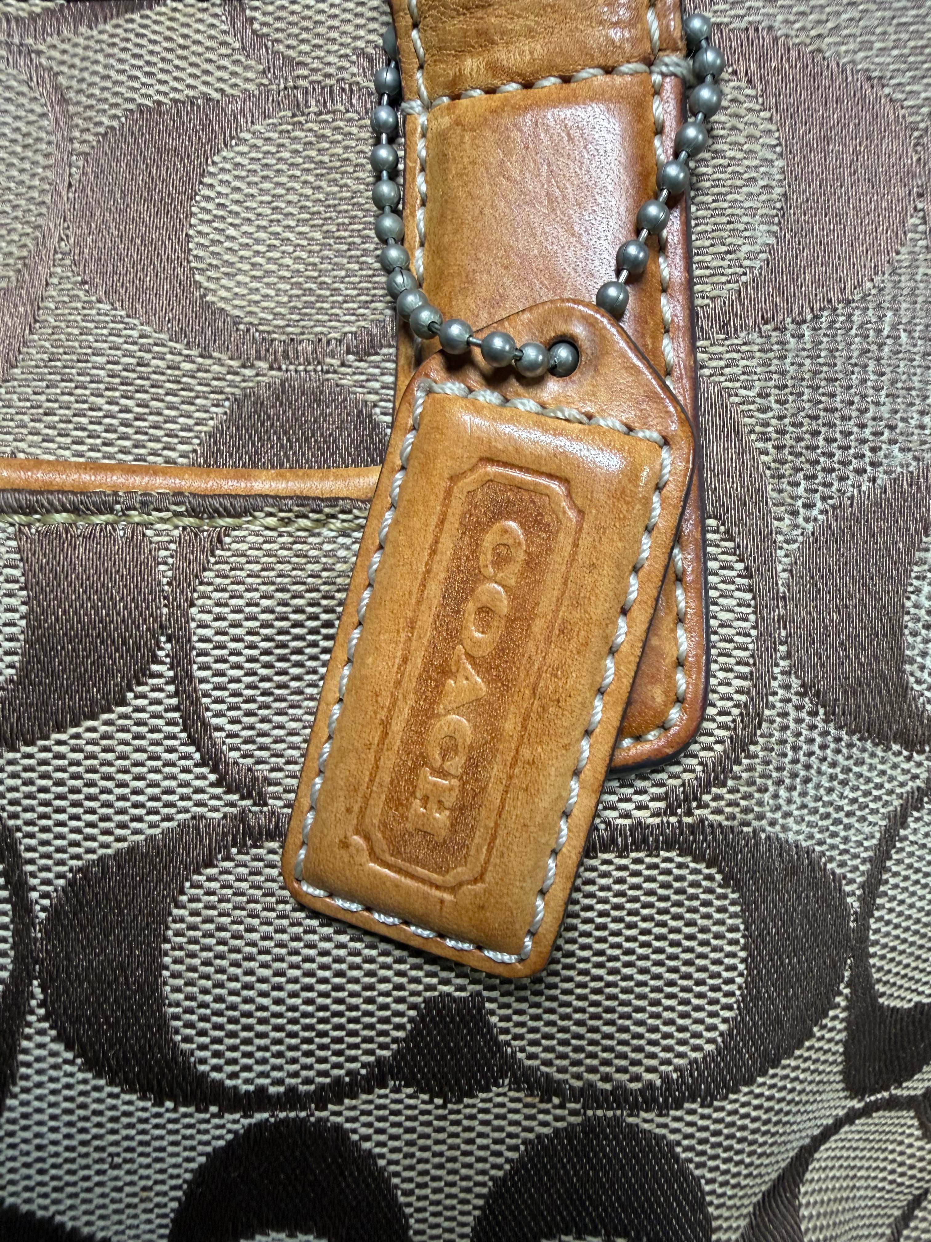 Coach Hamptons Signature Canvas Tote Bag – Style 6092