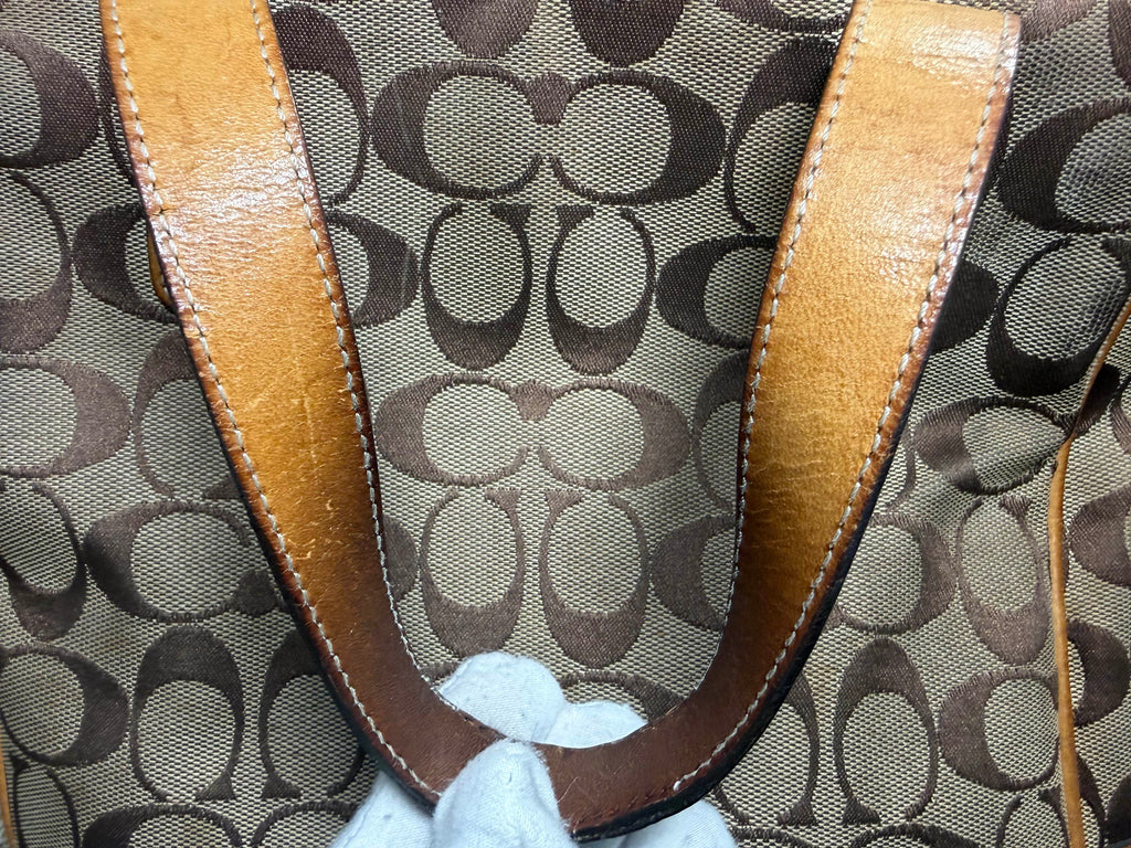 Coach Hamptons Signature Canvas Tote Bag – Style 6092