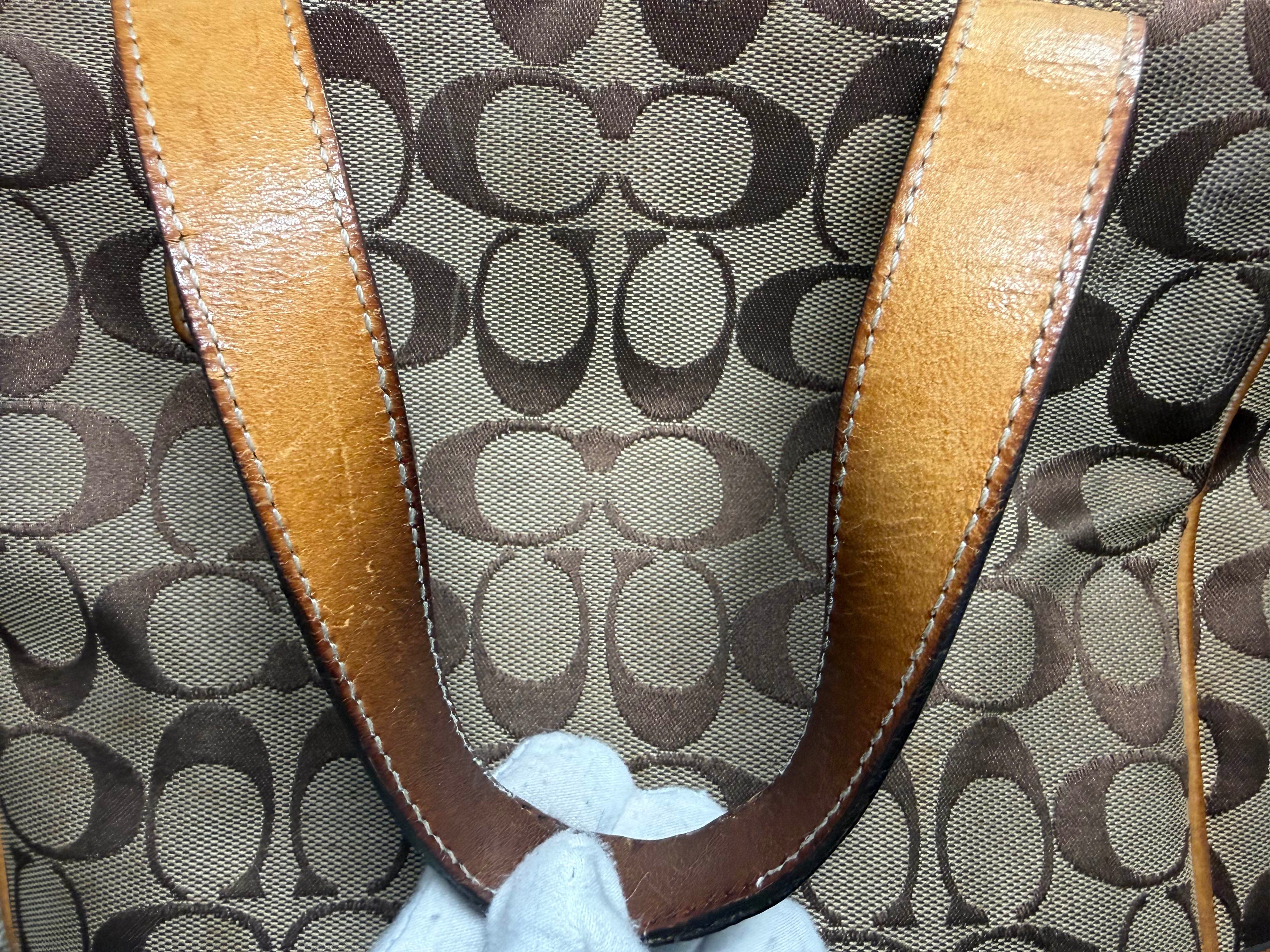 Coach Hamptons Signature Canvas Tote Bag – Style 6092
