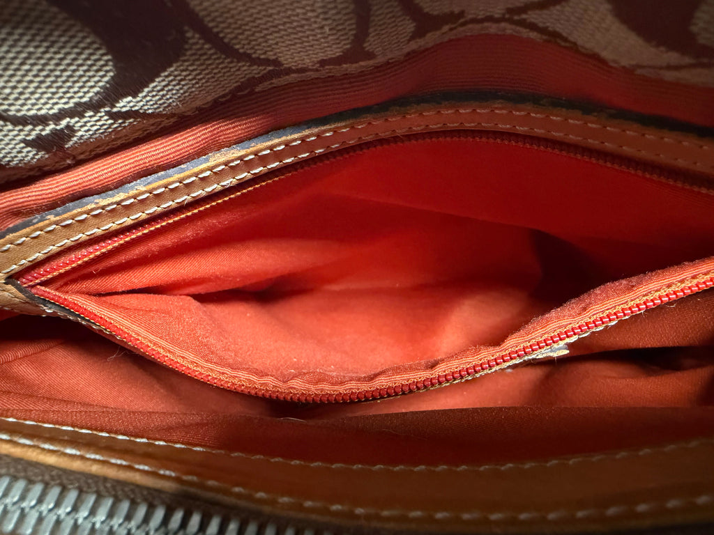 Coach Hamptons Signature Canvas Tote Bag – Style 6092