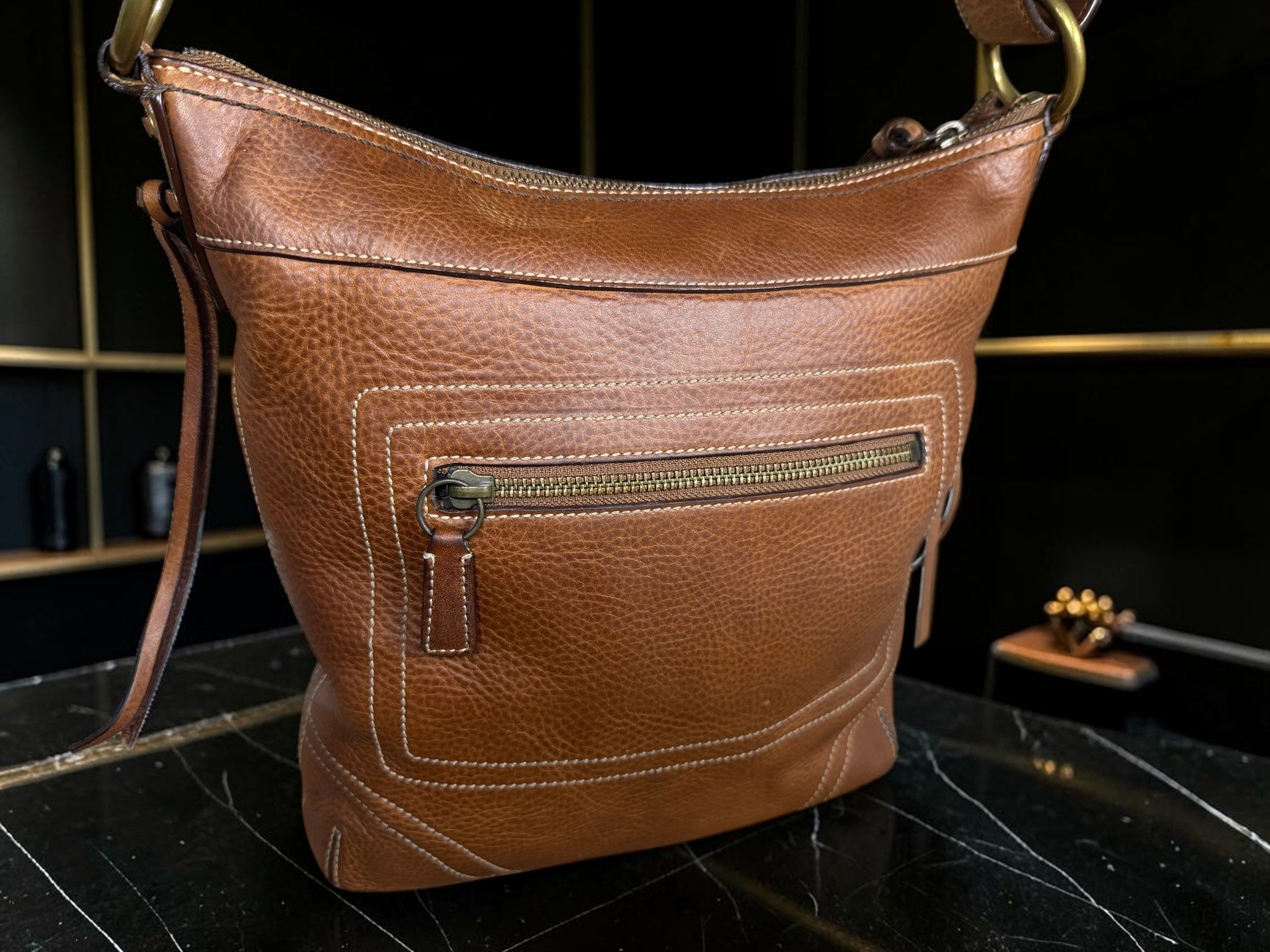 Vintage Coach Chelsea Laced Hobo Shoulder Bag – Style 10399