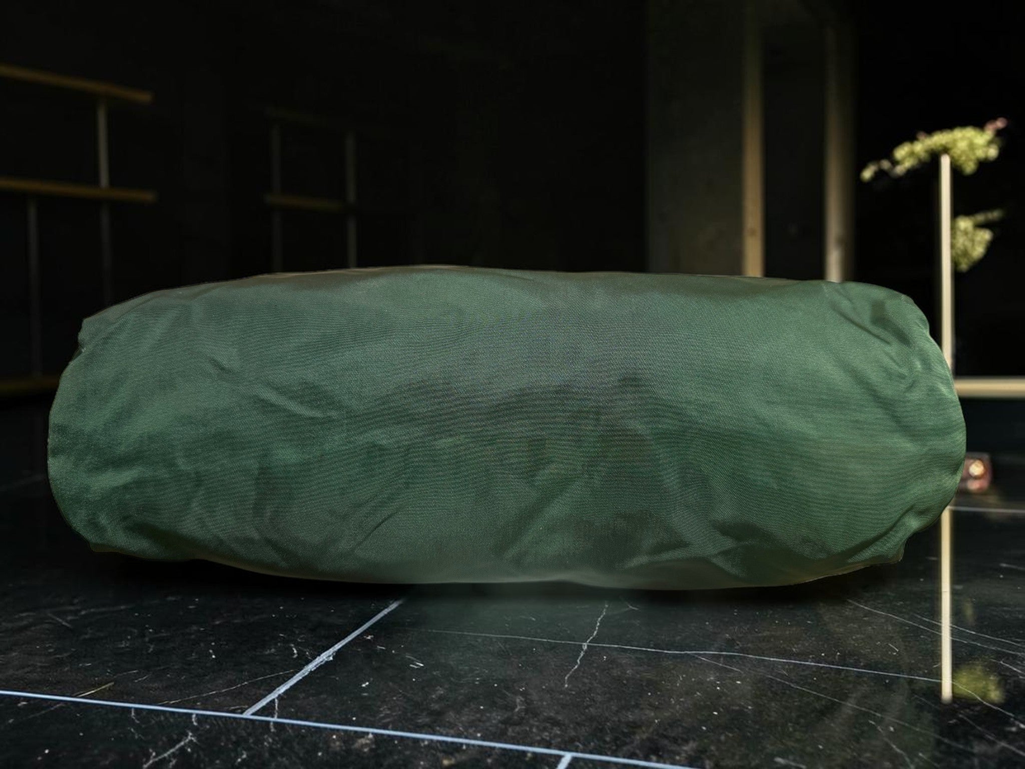 Prada Tessuto Nylon Pouch in Olive Green