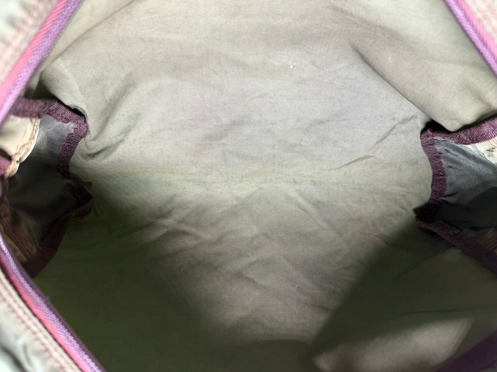 Prada Tessuto Nylon Pouch in Olive Green