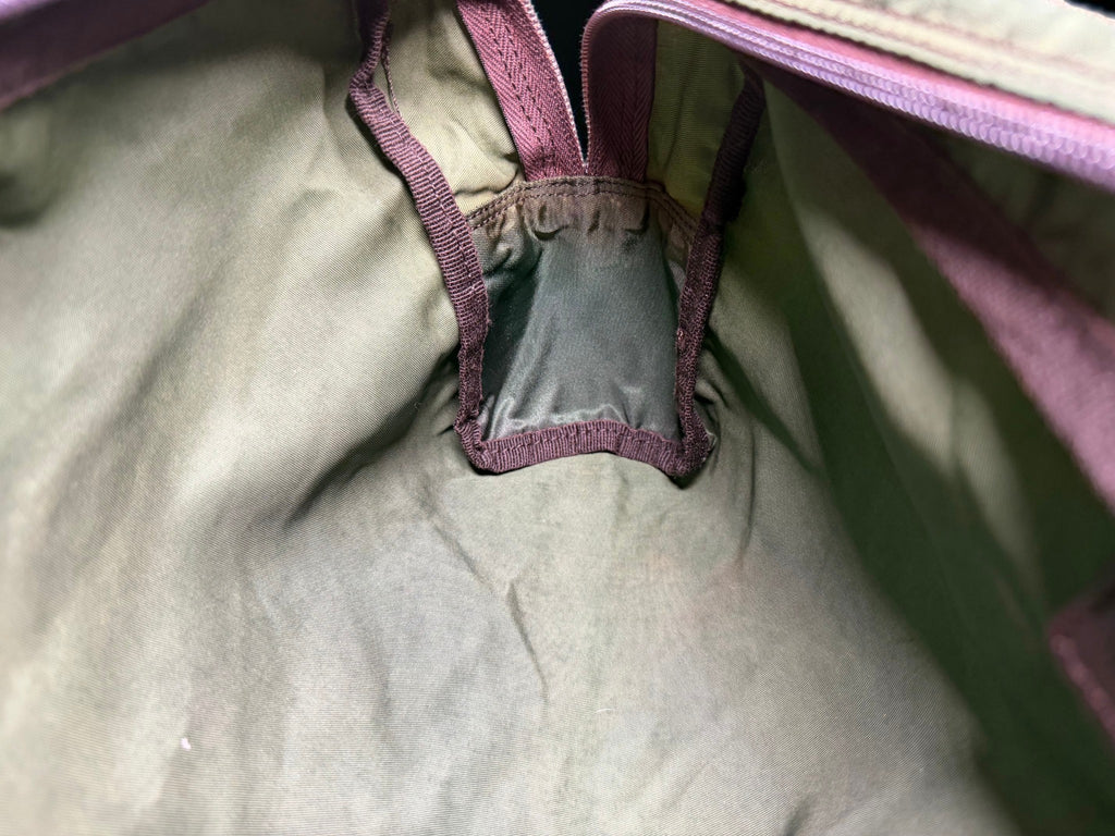 Prada Tessuto Nylon Pouch in Olive Green
