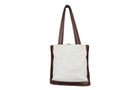 Coach Bleecker Canvas Tote with Brown Leather Trim (J9D-6122 Made in United States)