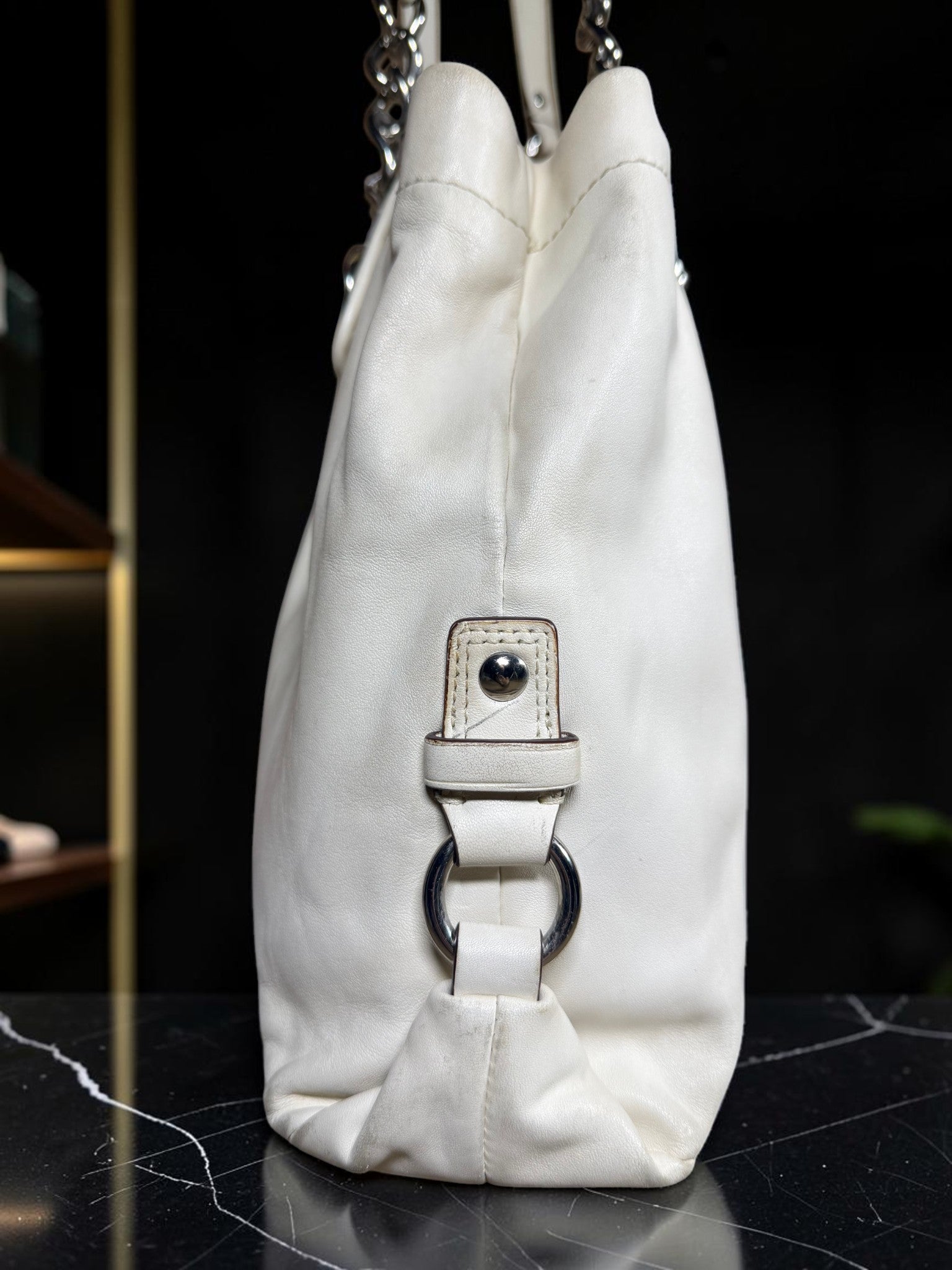 Coach Ashley Leather Satchel (A1269 F17571)