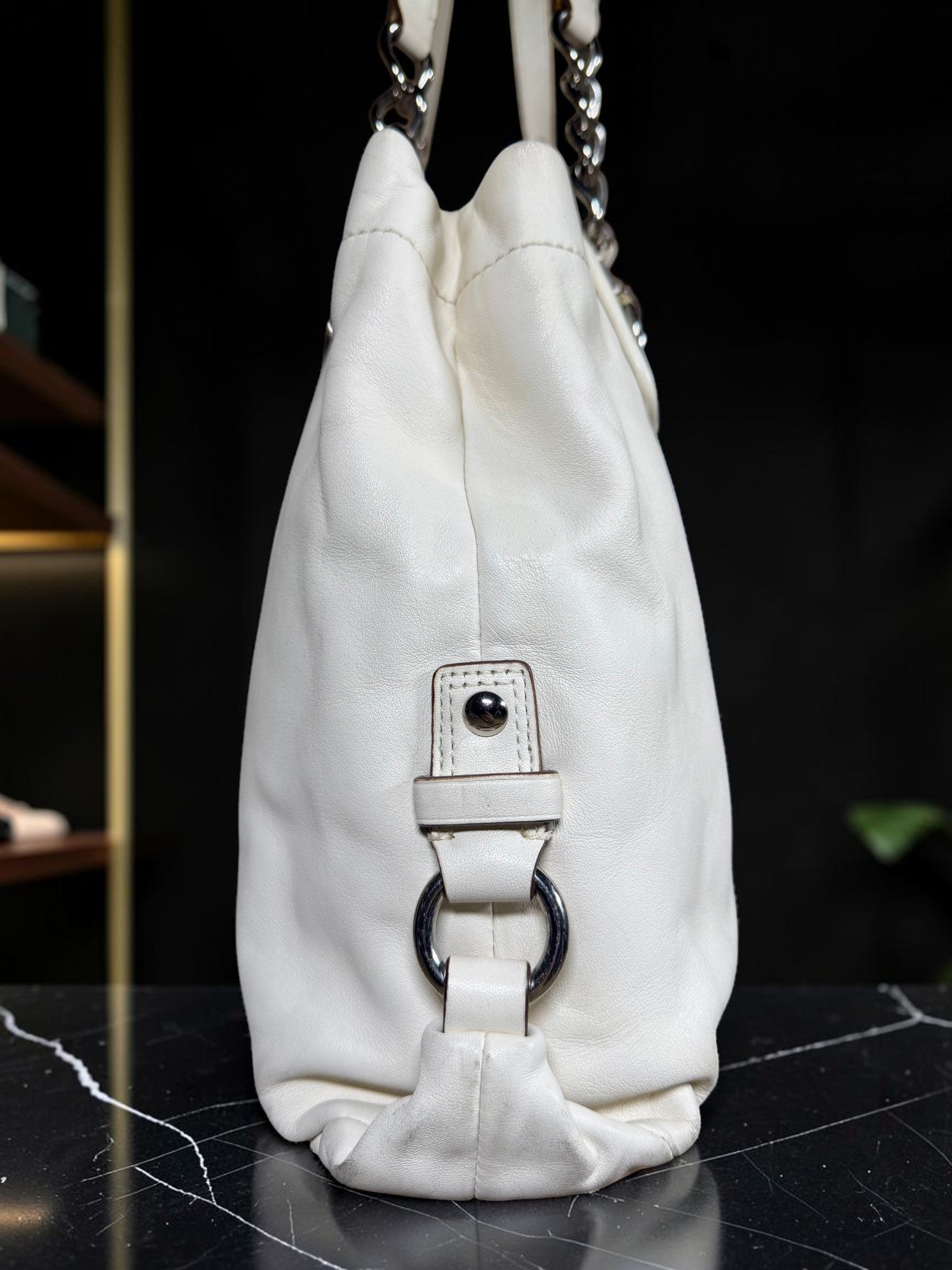 Coach Ashley Leather Satchel (A1269 F17571)