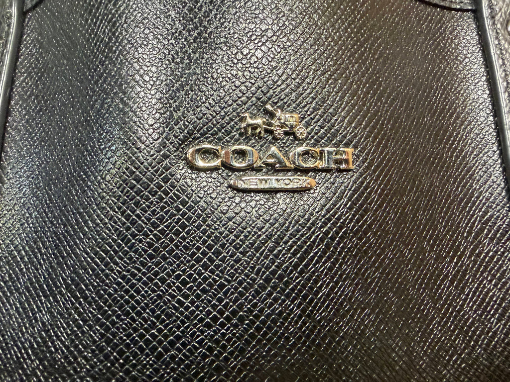 Coach Reversible City Tote (Bramble Rose Print/Black)