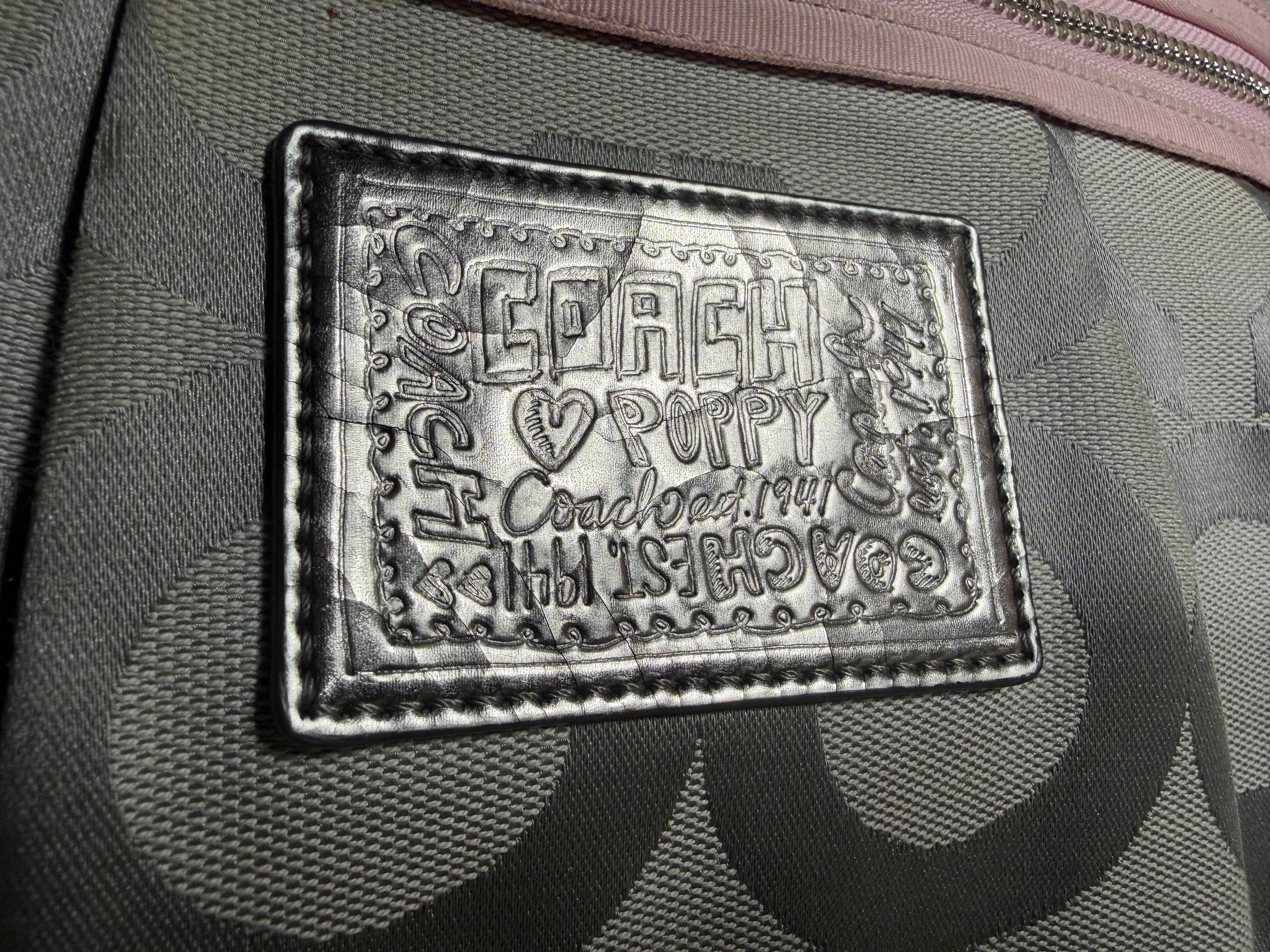 Coach Poppy Op Art Glam Tote (D1093-15331)