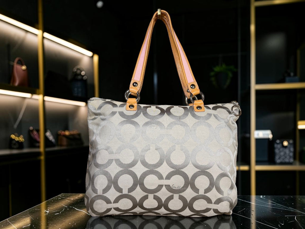 Coach Poppy Op Art Glam Tote (D1093-15331)