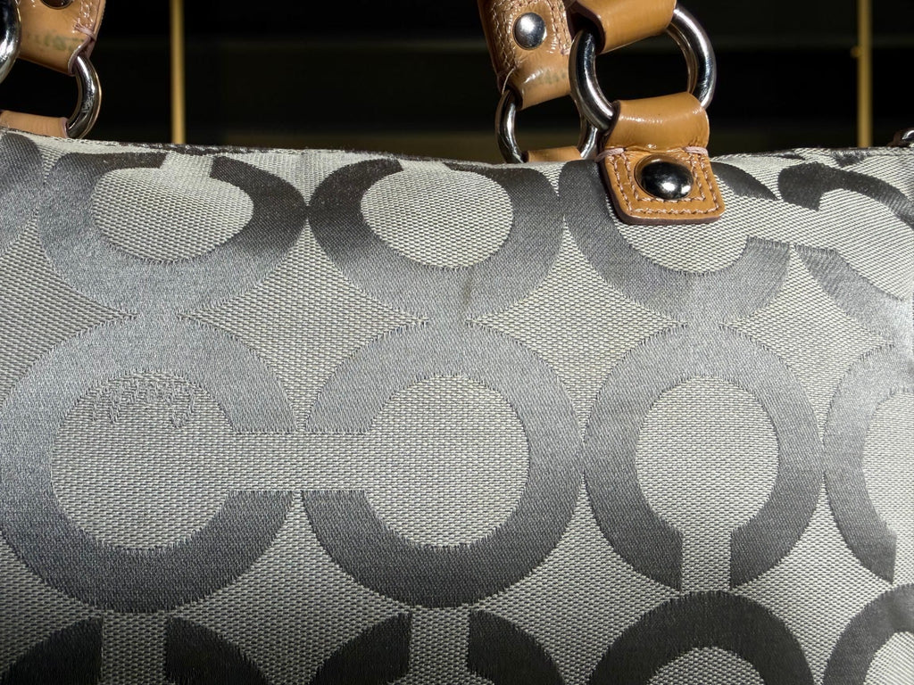 Coach Poppy Op Art Glam Tote (D1093-15331)