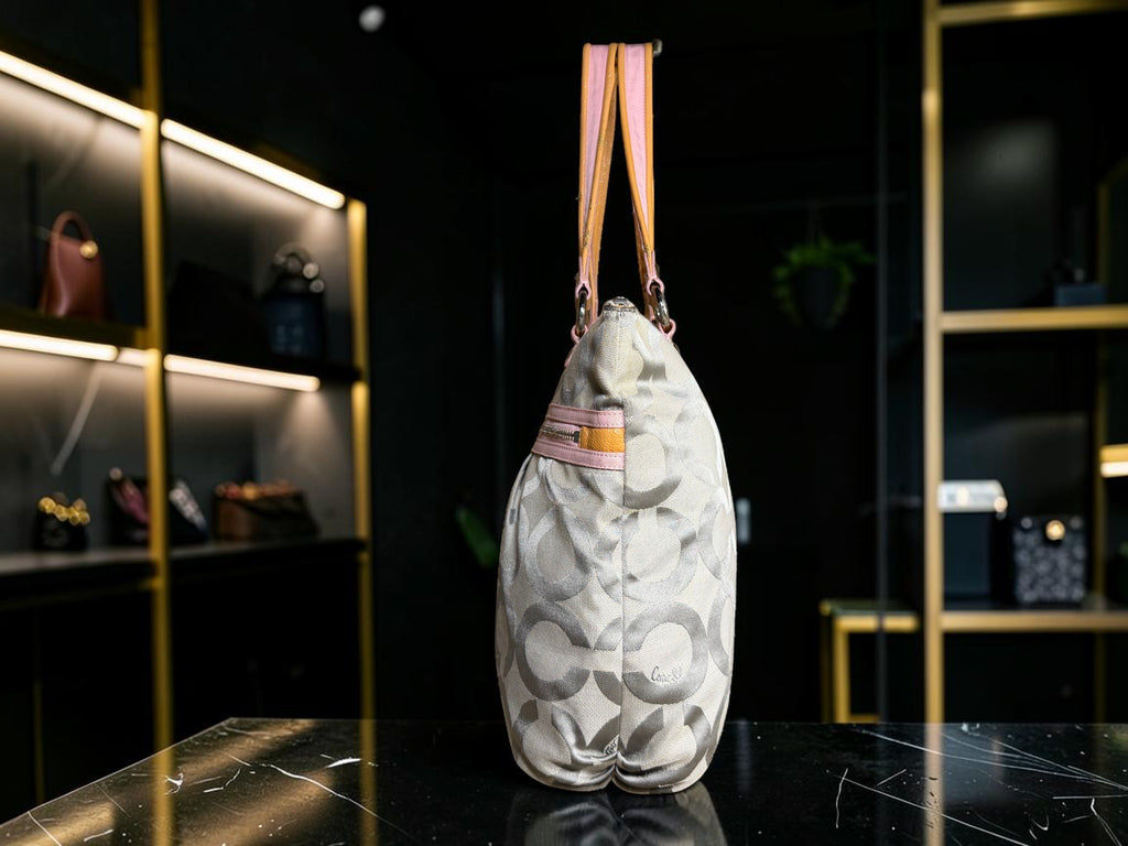 Coach Poppy Op Art Glam Tote (D1093-15331)