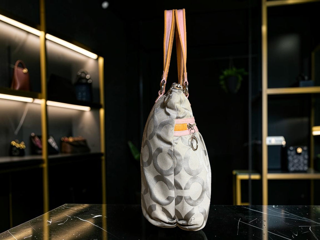 Coach Poppy Op Art Glam Tote (D1093-15331)