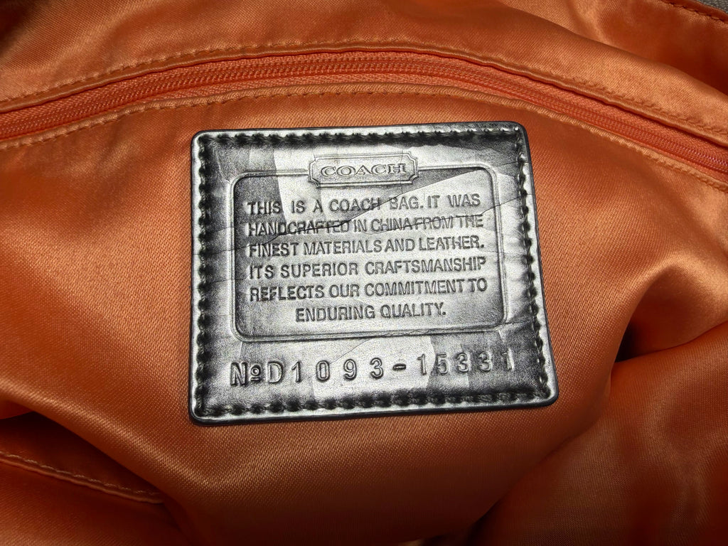 Coach Poppy Op Art Glam Tote (D1093-15331)