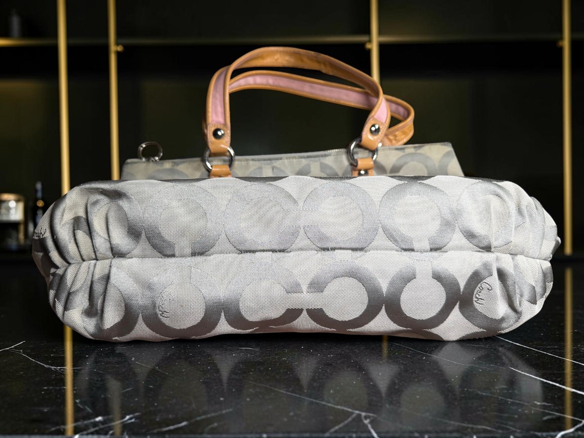 Coach Poppy Op Art Glam Tote (D1093-15331)