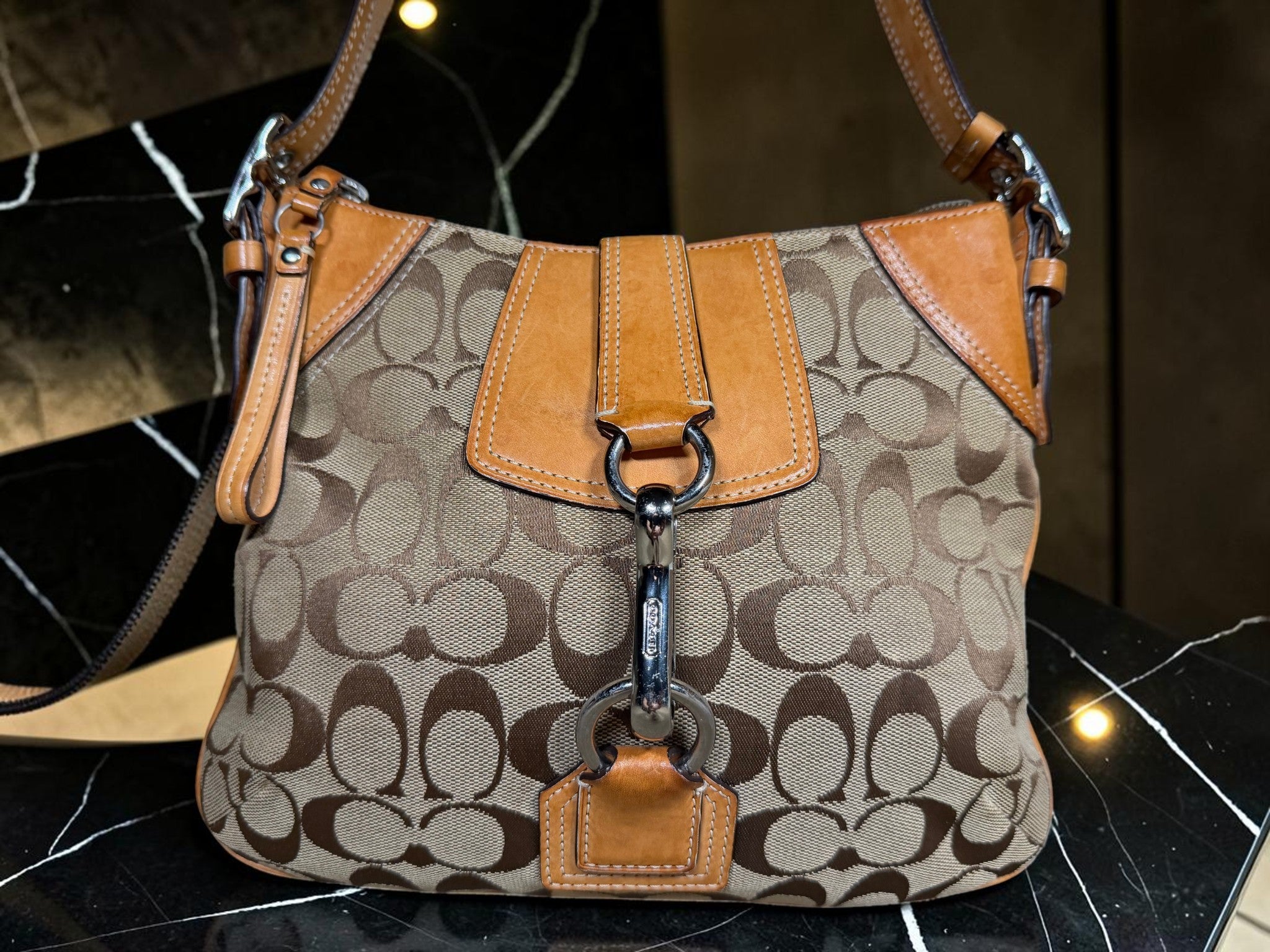 Coach Signature Soho Hobo (E06K-10249)
