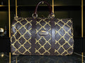 Longchamp Leather Weekend Boston / Holdall Bag