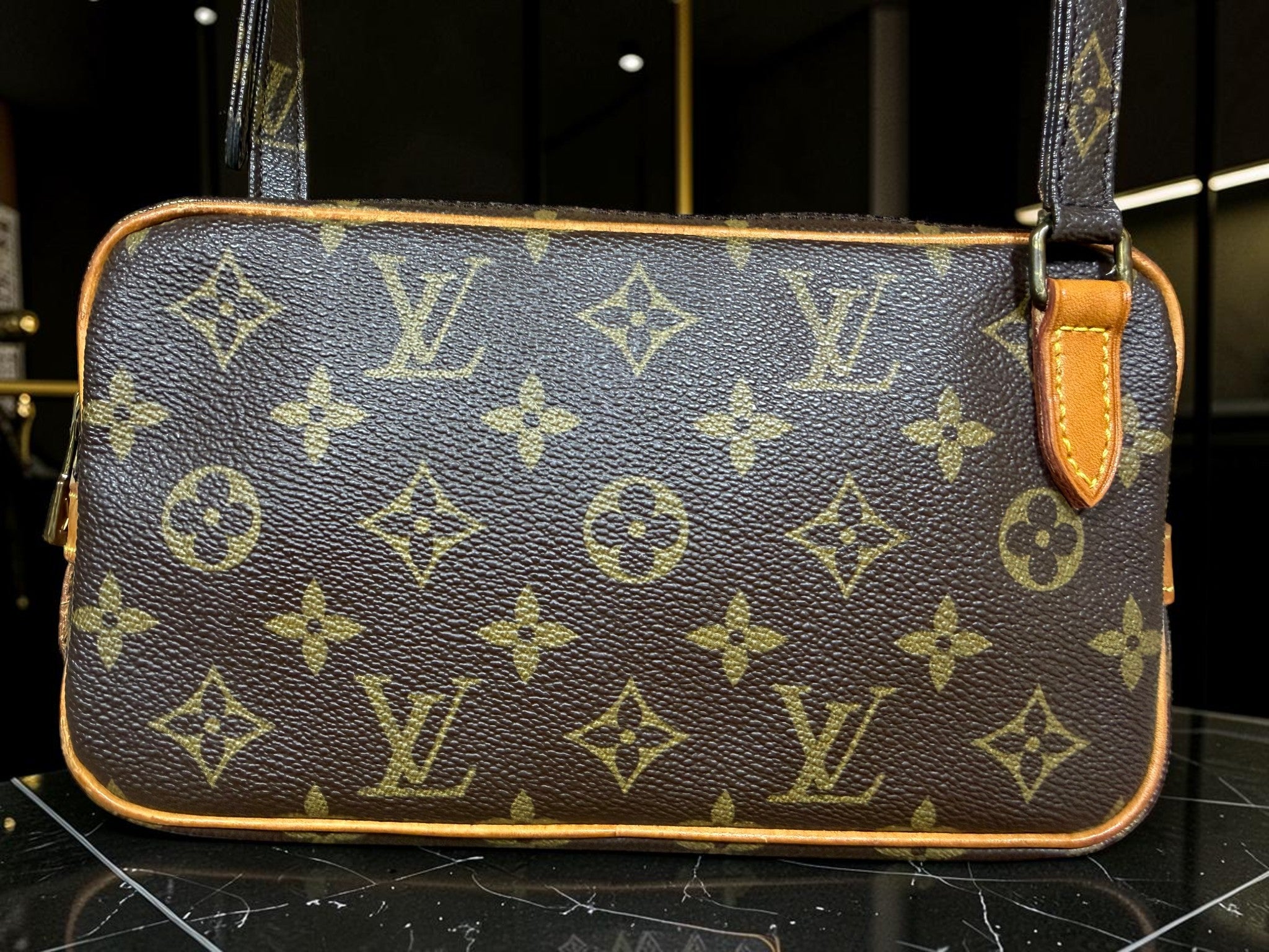 Louis Vuitton Pochette Marly Bandoulière (Date Code 874 TH - France April 1987)