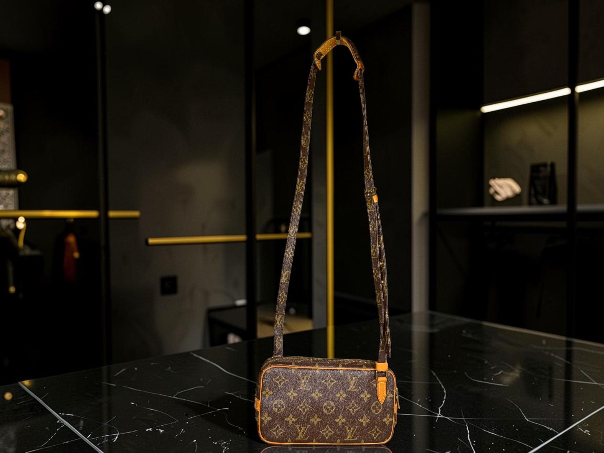 Louis Vuitton Pochette Marly Bandoulière (Date Code 874 TH - France April 1987)