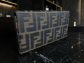Fendi Zucca Monogram Bifold Long Wallet