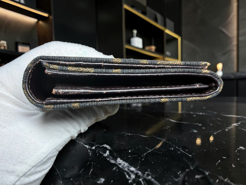 Fendi Zucca Monogram Bifold Long Wallet
