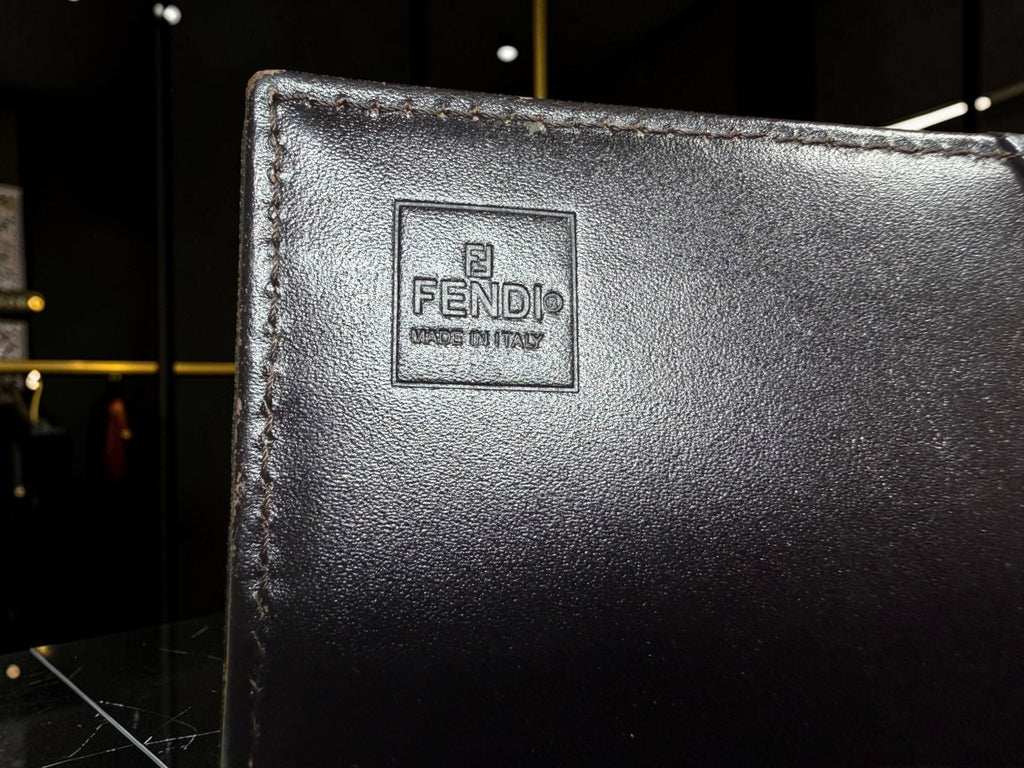 Fendi Zucca Monogram Bifold Long Wallet