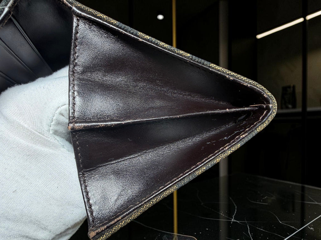 Fendi Zucca Monogram Bifold Long Wallet