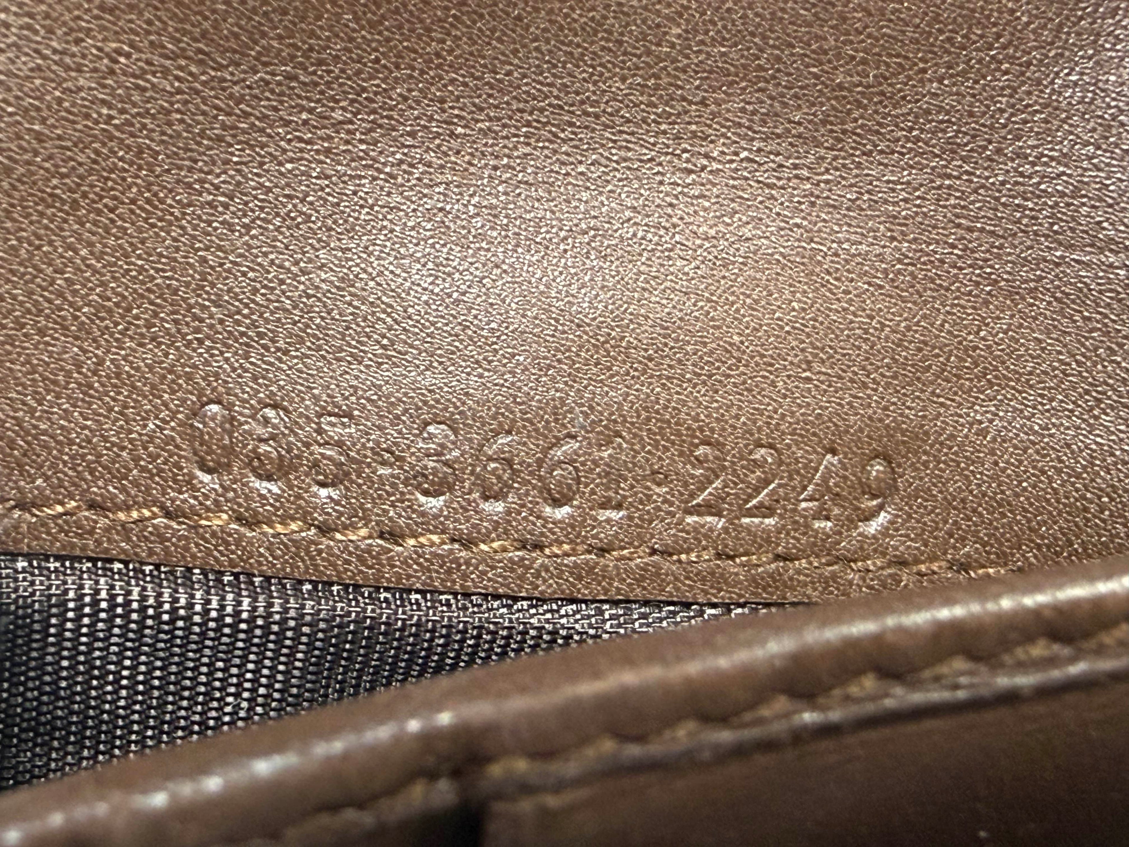 Vintage Gucci GG Monogram Bifold Wallet