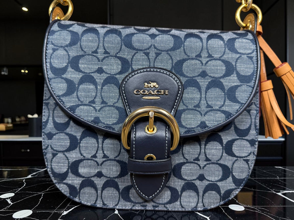 Coach Kleo 23 in Signature Denim (C8514)