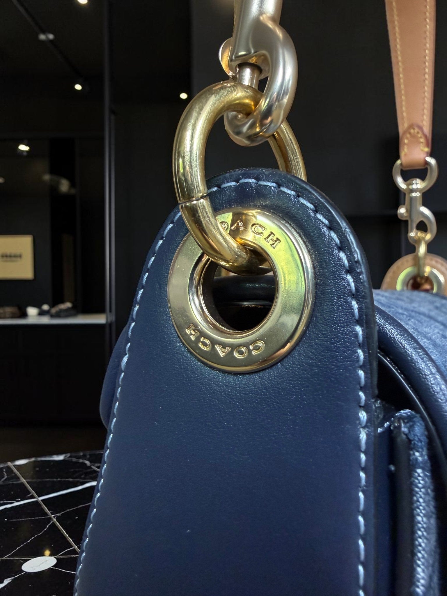 Coach Kleo 23 in Signature Denim (C8514)