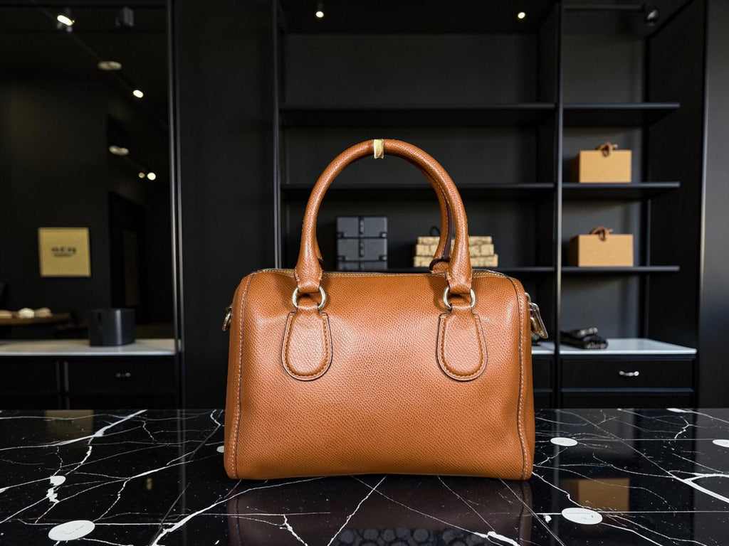 Coach Mini Bennett Satchel in Saddle Brown Pebbled Leather (F1521-F33329)
