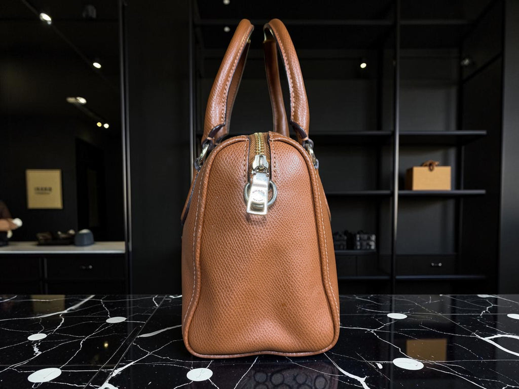 Coach Mini Bennett Satchel in Saddle Brown Pebbled Leather (F1521-F33329)