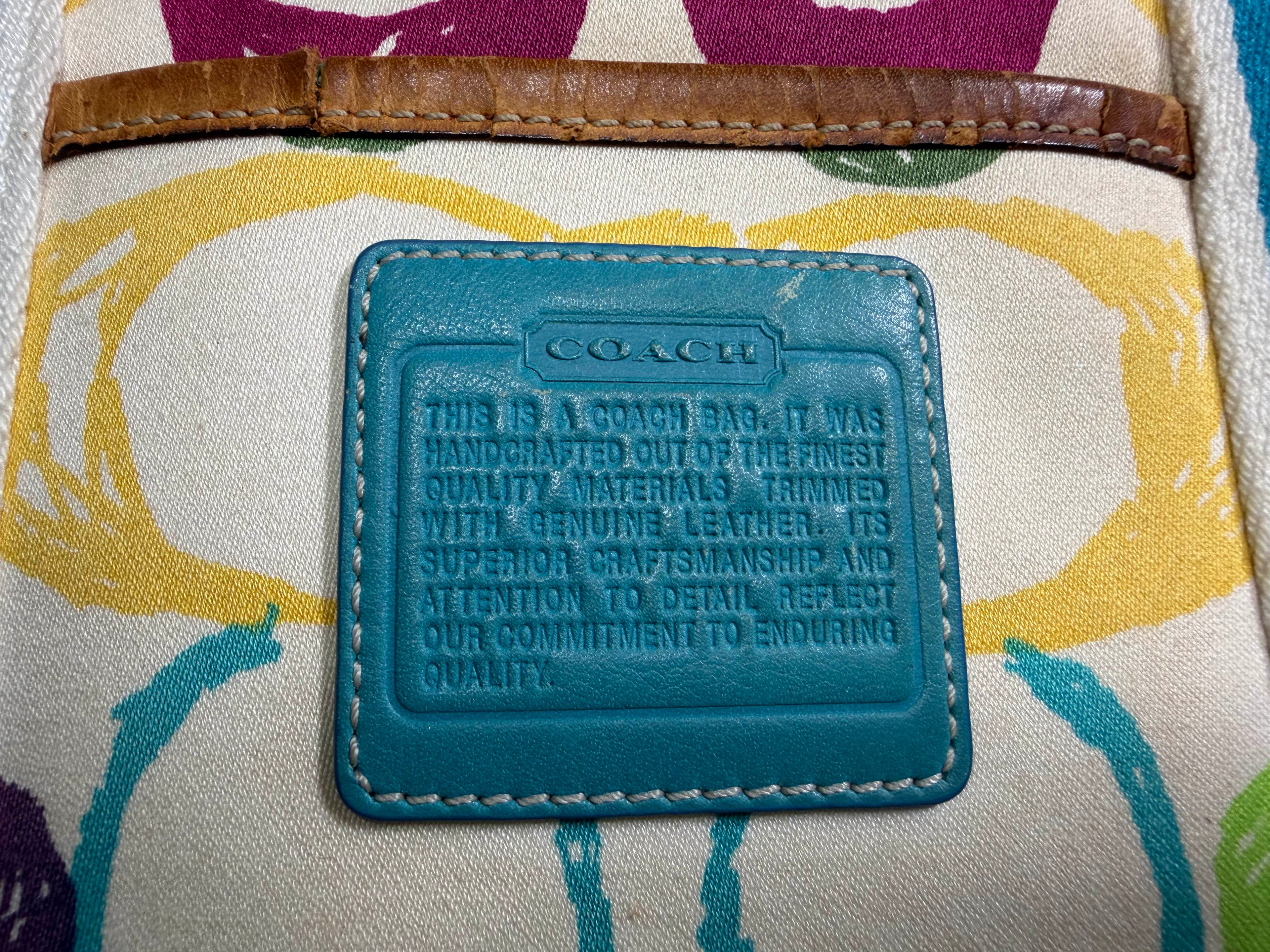 Coach Hampton Scribble Tote (M04K-5661)