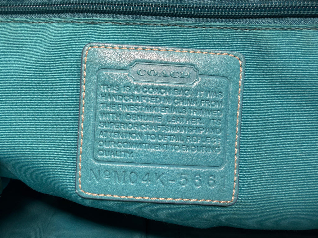 Coach Hampton Scribble Tote (M04K-5661)