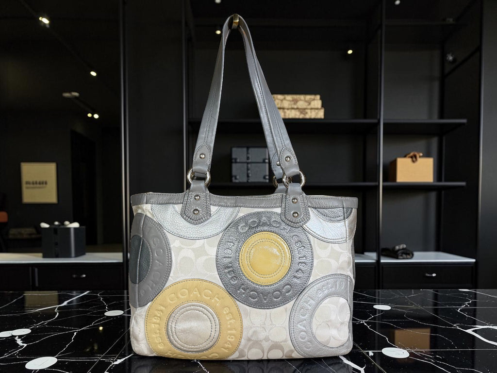 Coach Madison Mia Inlaid C Circle Patchwork (M1193-F19042)