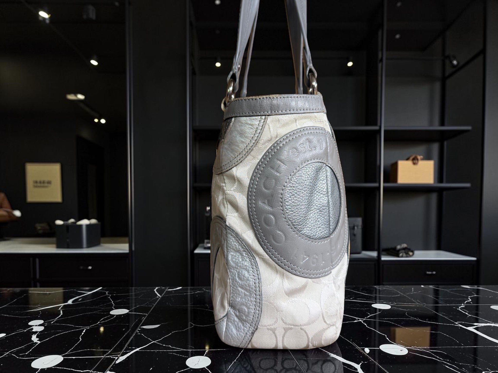 Coach Madison Mia Inlaid C Circle Patchwork (M1193-F19042)