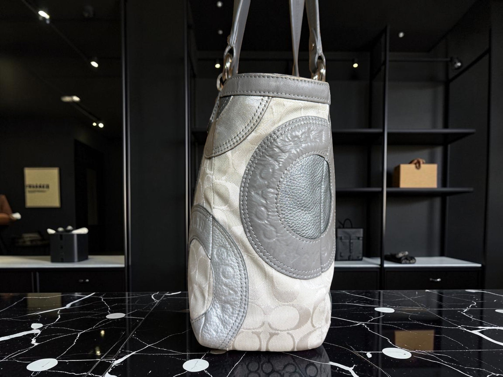 Coach Madison Mia Inlaid C Circle Patchwork (M1193-F19042)