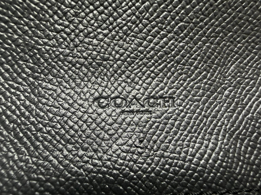 Coach Beige Pebbled Leather Envelope Turn Lock Wallet (Quick Sale)