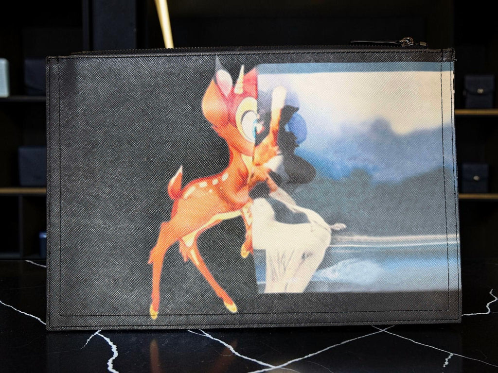 Givenchy X Disney Antigona Bambi Pouch Clutch (3C1062) (Full Print Version)