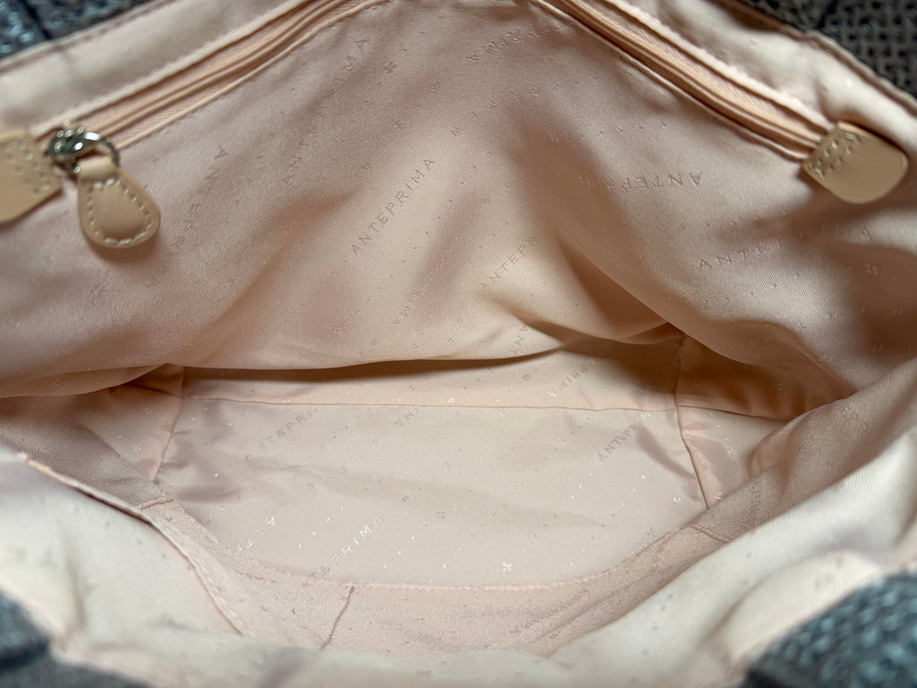 Anteprima Misto Silver Sequin Tote