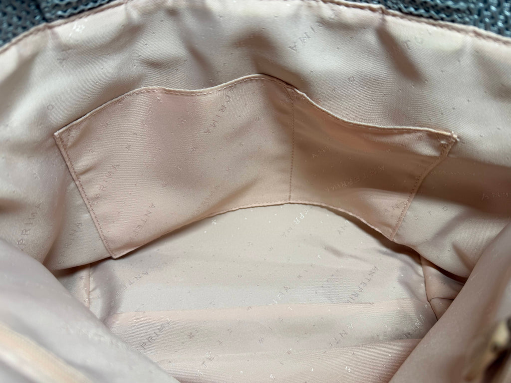 Anteprima Misto Silver Sequin Tote