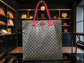Gucci Crystal GG Sherry Line Large Tote (131233 002404)