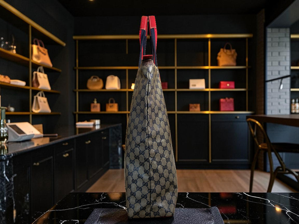 Gucci Crystal GG Sherry Line Large Tote (131233 002404)