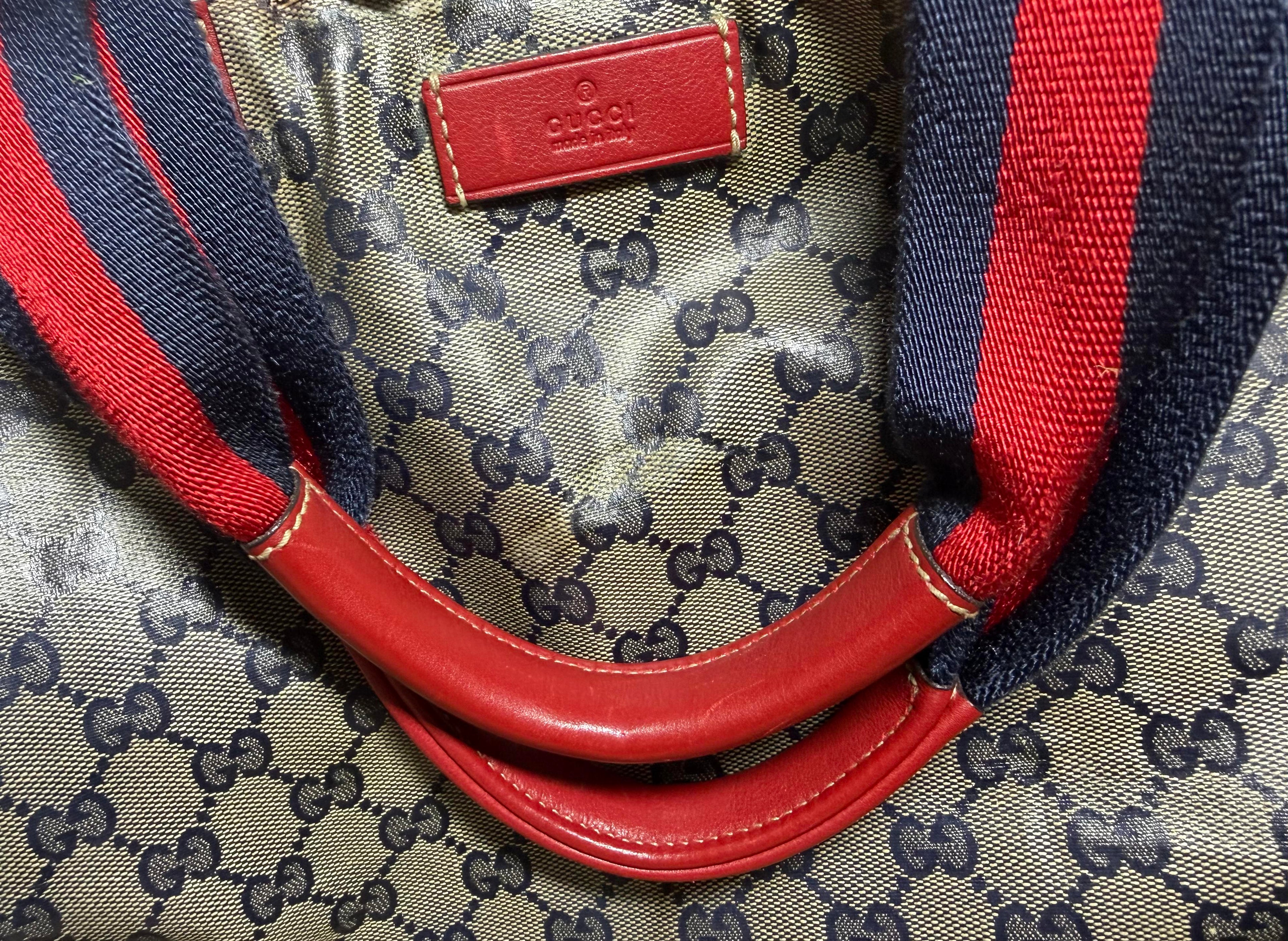 Gucci Crystal GG Sherry Line Large Tote (131233 002404)