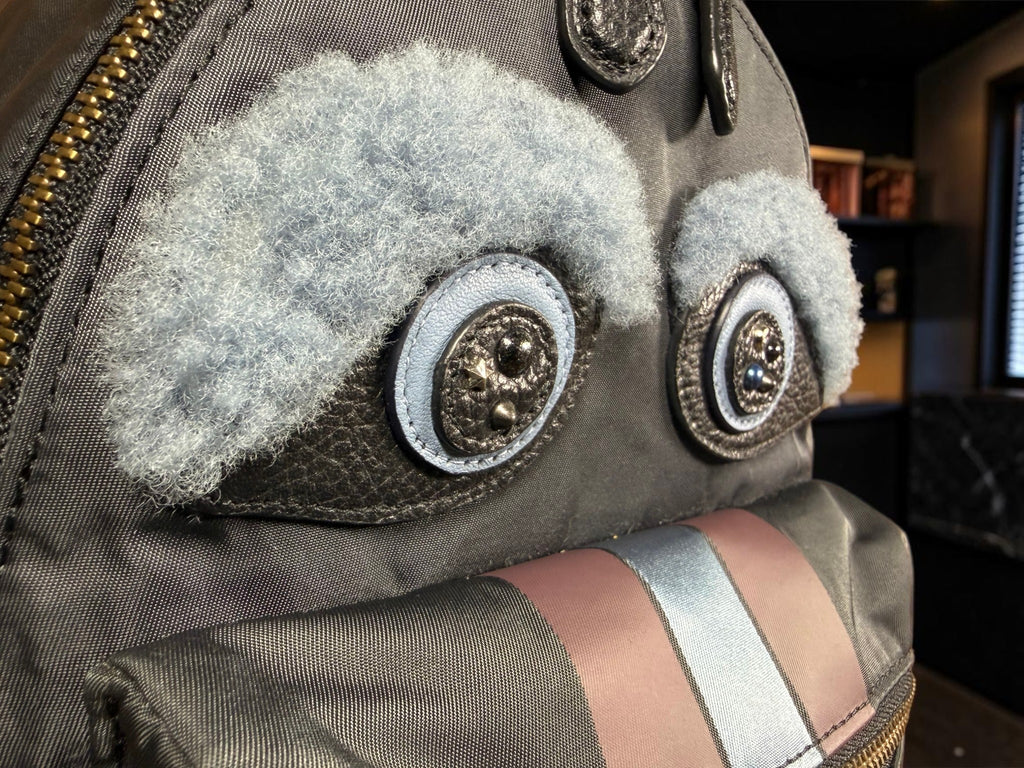 Coach Mini Monster Charlie Backpack (Bear/Raccoon Face Edition) RARE (F22894)