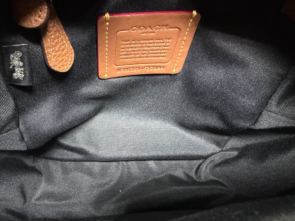 Coach Mini Monster Charlie Backpack (Bear/Raccoon Face Edition) RARE (F22894)