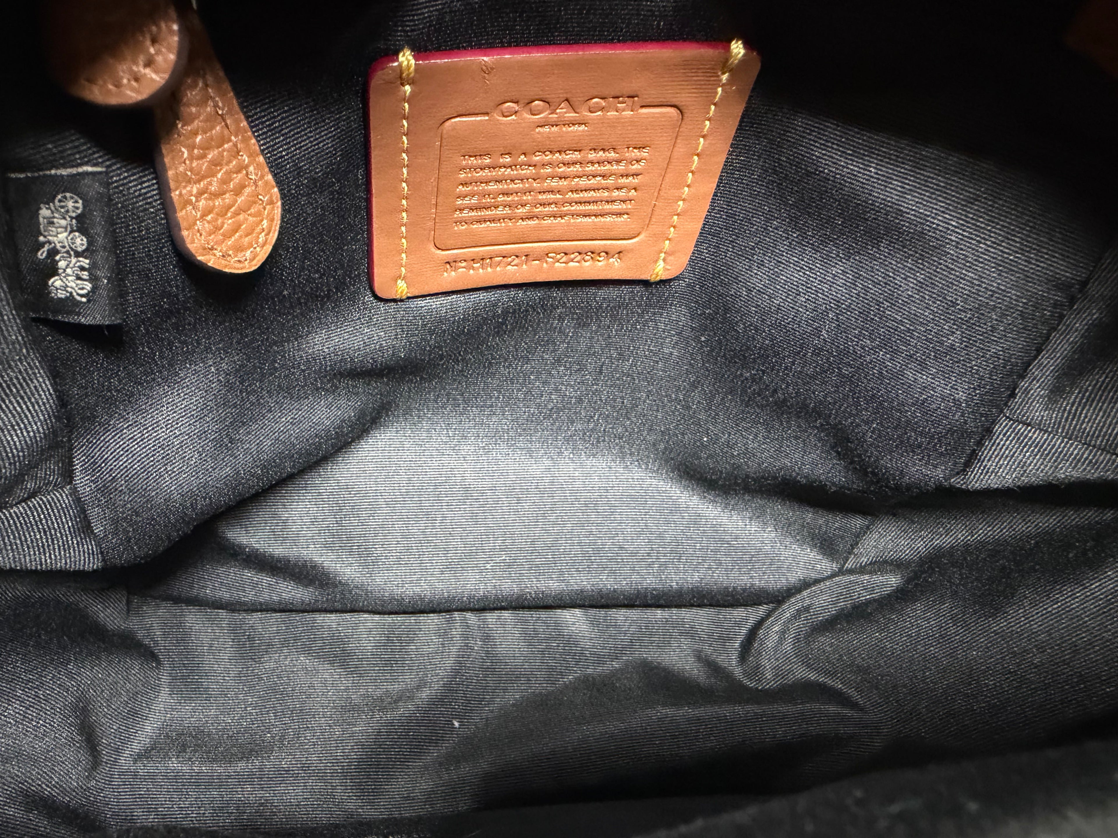 Coach Mini Monster Charlie Backpack (Bear/Raccoon Face Edition) RARE (F22894)