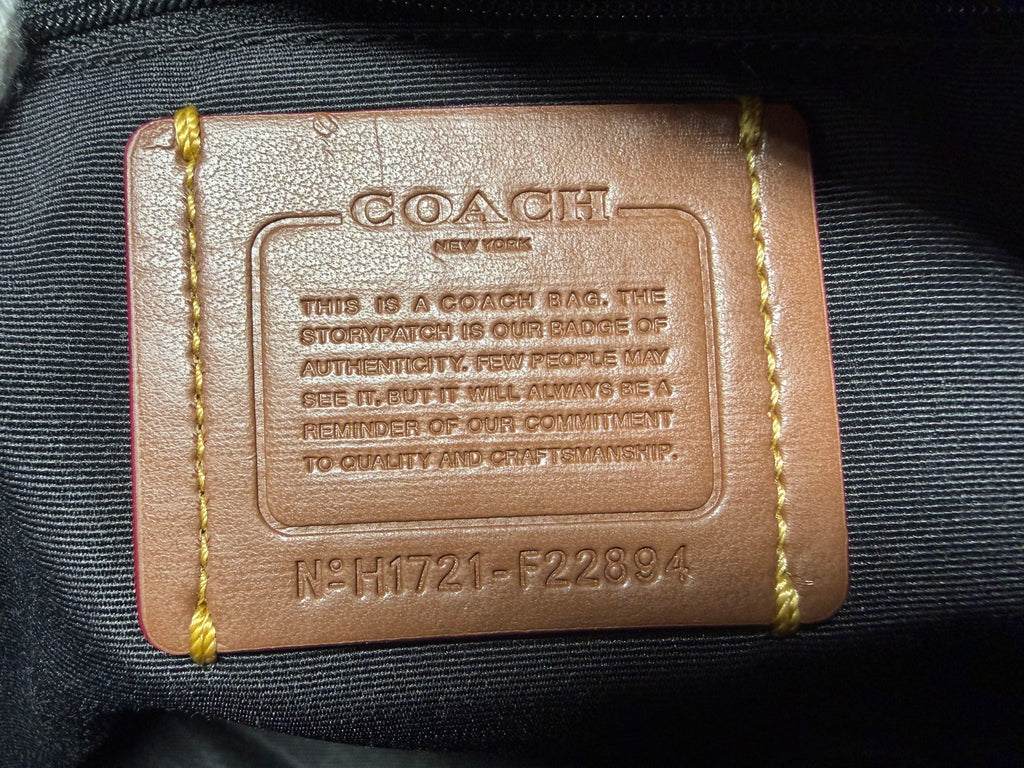 Coach Mini Monster Charlie Backpack (Bear/Raccoon Face Edition) RARE (F22894)