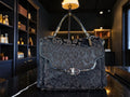 Coach Madison Chenille Ocelot Sadie Flap Satchel (26284)